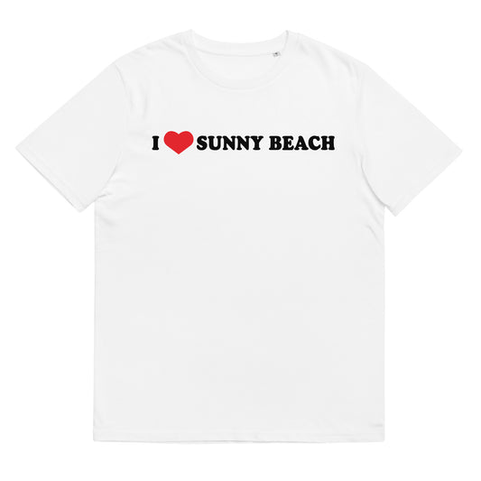 I Love Sunny Beach Unisex t-shirt